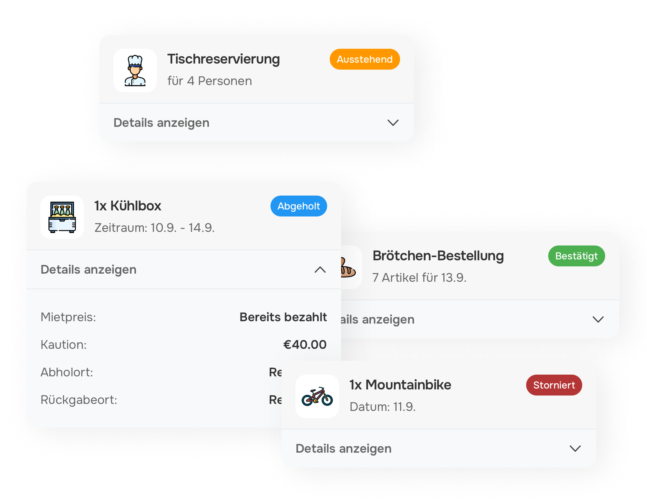 Verleih-Service in der Hosentasche