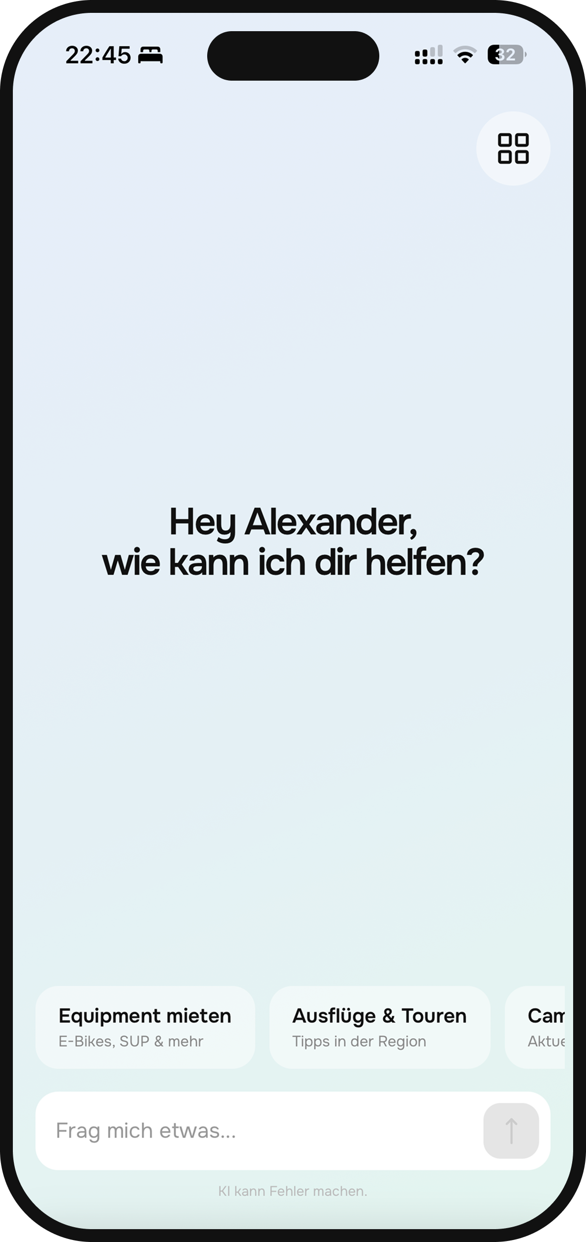 Camperr KI-Concierge App