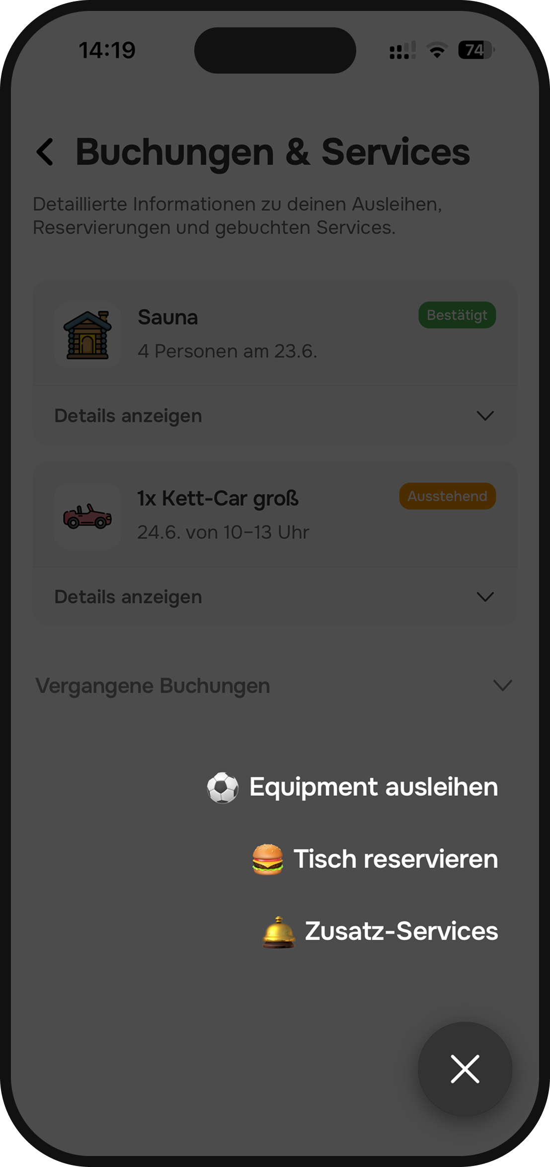 Camperr App Frame
