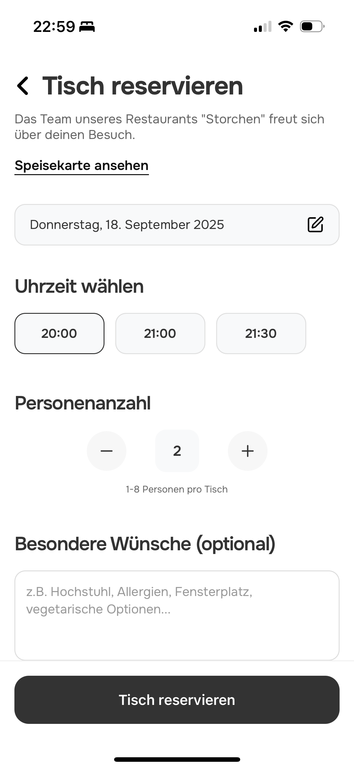 Egal ob Restaurant, Imbiss oder Biergarten Mobile App